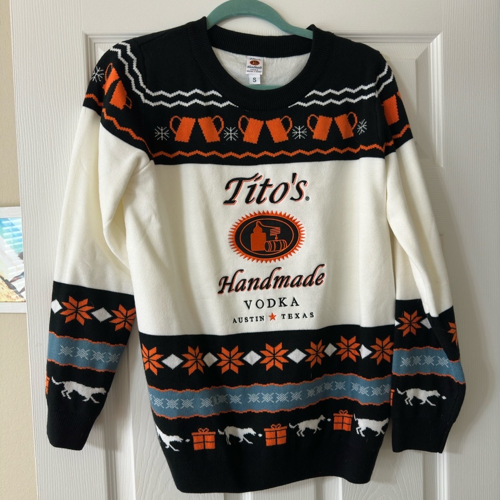 Tito's Vodka Christmas Sweater